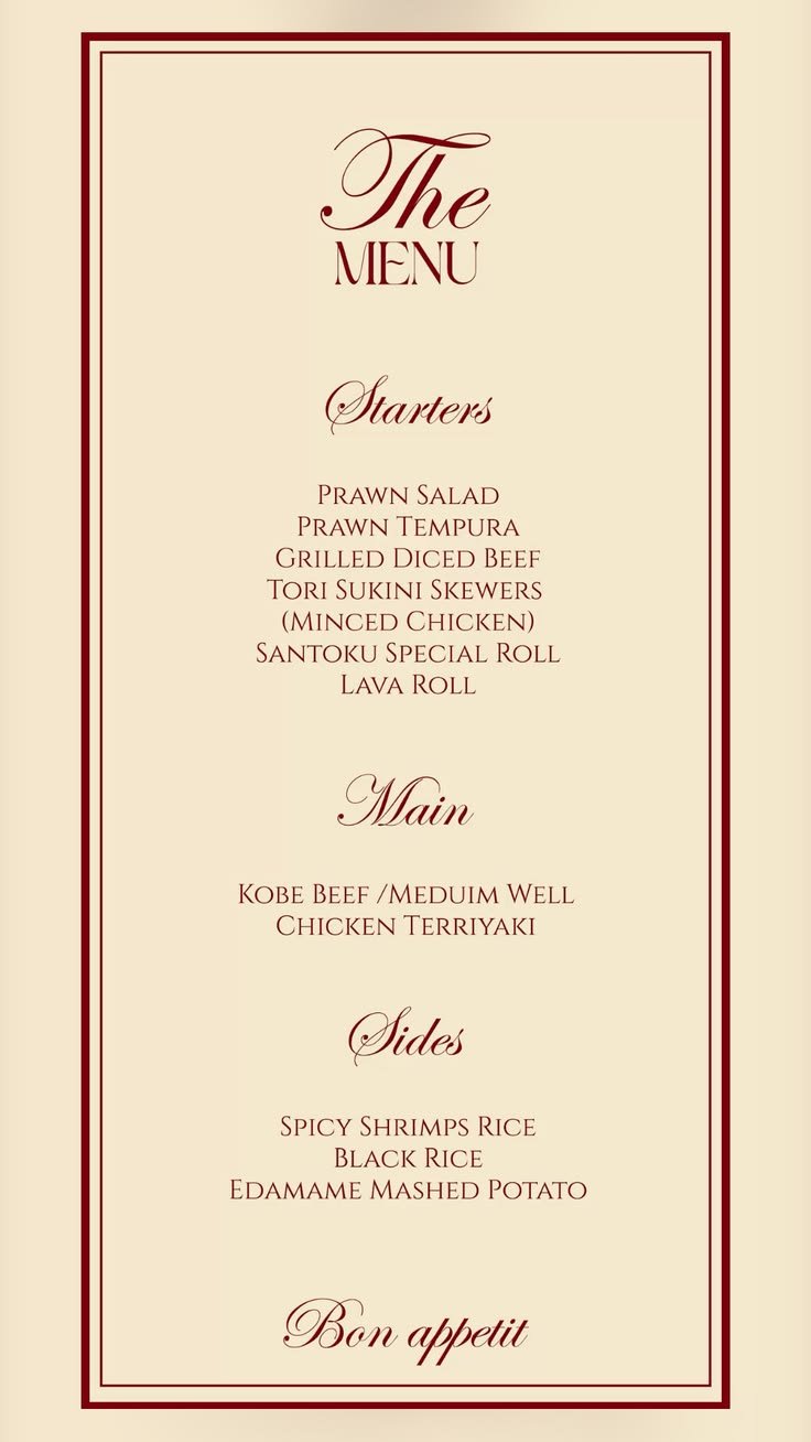 Menu Design 05